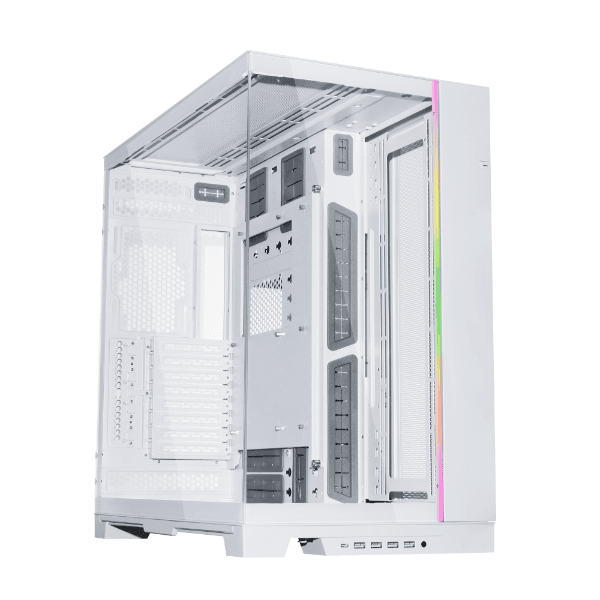 Lian Li  O11 DYNAMIC EVO XL Full-tower White Computer Case, Normal Mode/ Reverse Mode, Multiple I/O Ports, 7 Drives Capacity |  O11DEXL-W