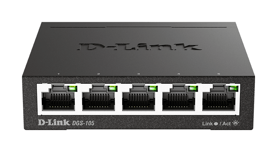 Dlink 5-Port Gigabit Unmanaged Desktop Switch DGS-105