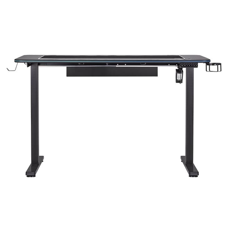 Thermaltake GT120 RGB Height Adjustable Office & Gaming Desk, High-quality Mouse Pad, Anti-collision Safety Sensor, Cup Holder, Headset Hanger, Cable Management System  | GGD-GTM-BKEIRX-01 thumbnail 2