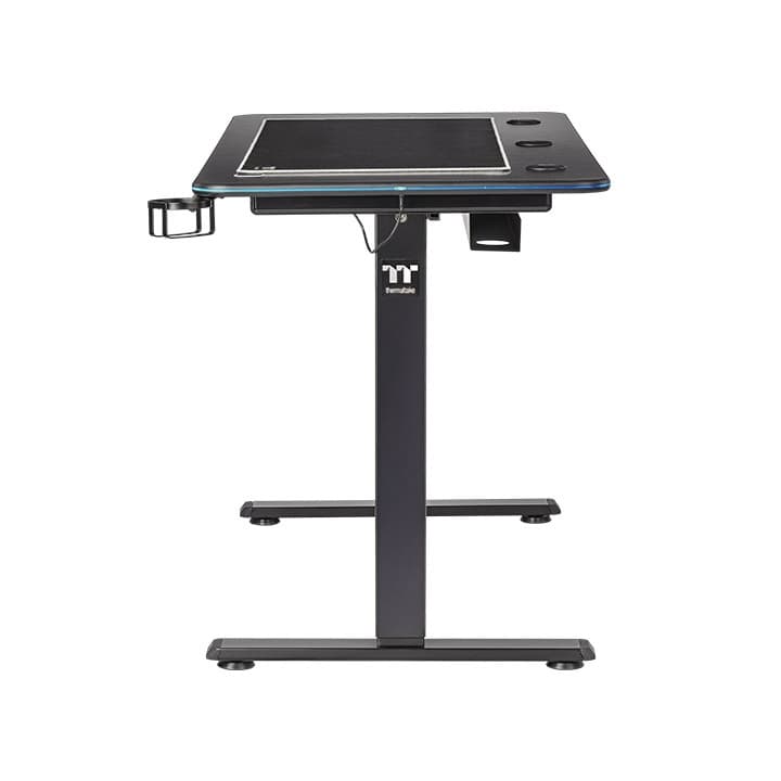 Thermaltake GT120 RGB Height Adjustable Office & Gaming Desk, High-quality Mouse Pad, Anti-collision Safety Sensor, Cup Holder, Headset Hanger, Cable Management System  | GGD-GTM-BKEIRX-01 thumbnail 3