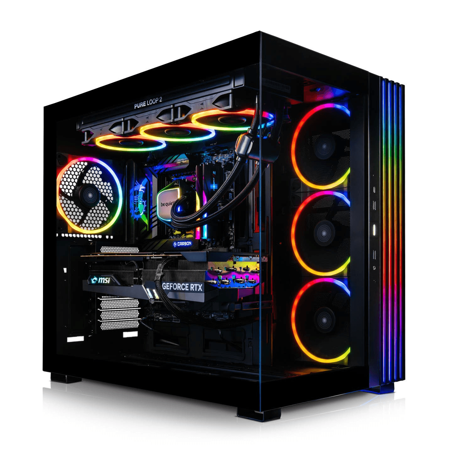 Professional AI Workstation & Rendering PC: Core Ultra 9 285K, RTX 5080 16GB, 64GB DDR5, 4TB NVMe SSD,