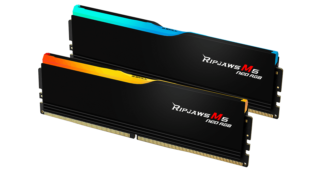 G.Skill Ripjaws M5 Neo RGB DDR5-6000 CL36-36-36-96 1.35V 64GB (2x32GB) Intel XMP / AMD EXPO | F5-6000J3636F32GX2-RM5NRK thumbnail 3