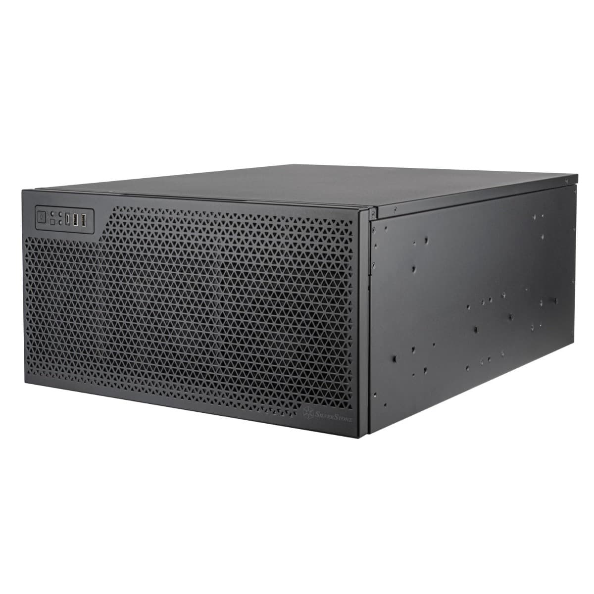 SilverStone Technology RM52 5U Rackmount Server Chassis with Dual 360mm Liquid Cooling Capability | SST-RM52 RACK MOUNT COMPUTER CASE  thumbnail 1