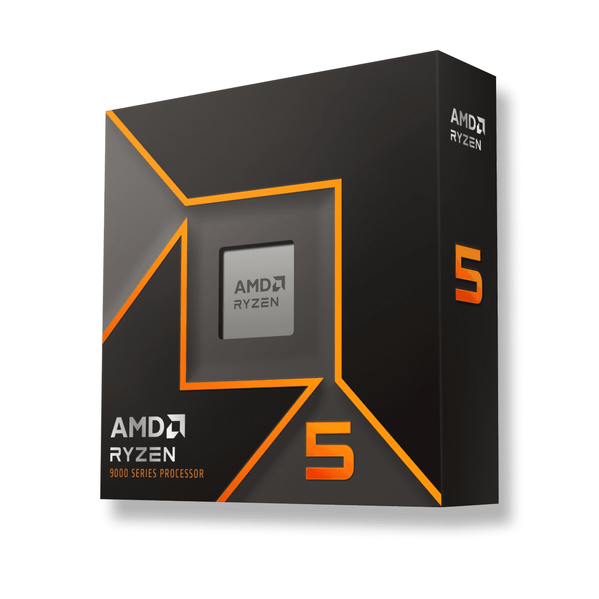 AMD Ryzen 5 9600X CPU Processor, AM5, Up to 5.4 GHz, 6 Cores, 12 Threads, Zen 5, AMD Radeon Graphics | 100-100001405WOF