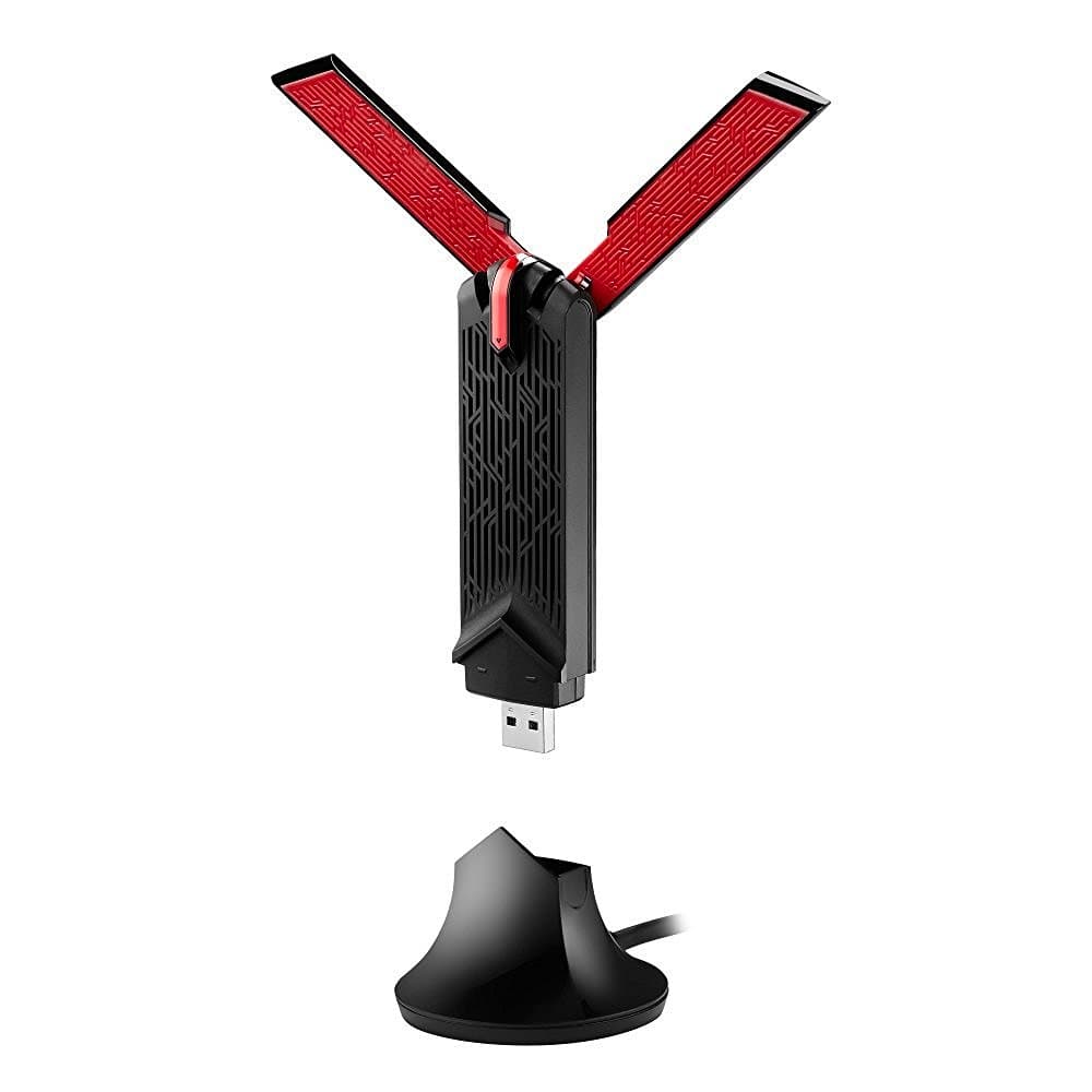 Asus Wireless Adapter USB-AC68 Dual-Band AC1900 USB 3.0 Wi-Fi Adapter | 90IG0230-BM0N00 thumbnail 1