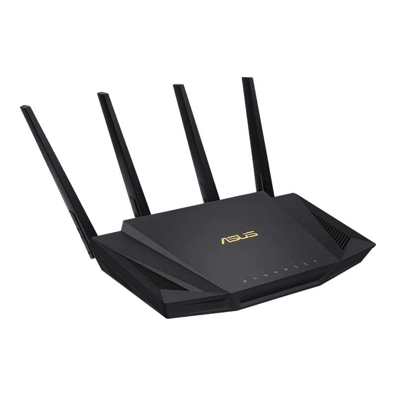 ASUS RT-AX58U AX3000 Dual Band WiFi 6 (802.11ax) Router supporting MU-MIMO and OFDMA technology, with AiProtection Pro network security powered by Trend Micro???, compatible with ASUS AiMesh WiFi system thumbnail 6