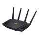 ASUS RT-AX58U AX3000 Dual Band WiFi 6 (802.11ax) Router supporting MU-MIMO and OFDMA technology, with AiProtection Pro network security powered by Trend Micro???, compatible with ASUS AiMesh WiFi system thumbnail 4
