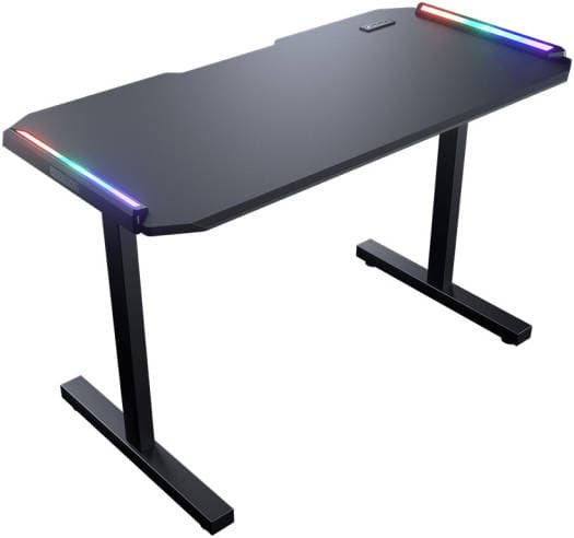 Cougar Deimus 120 Gaming Desk, Convenient USB Extended Connection, Convenient USB Extended Connection, Durable & Sturdy Desktop, Spacious Area for Perfect Gaming & Work, Black | DEIMUS 120 GAMING TABLE 