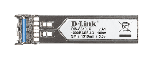 D Link 1-port Mini-GBIC SFP to 1000BaseLX Single-Mode 10km Fibre Transceiver, up to 10 km | DIS-S310LX thumbnail 3