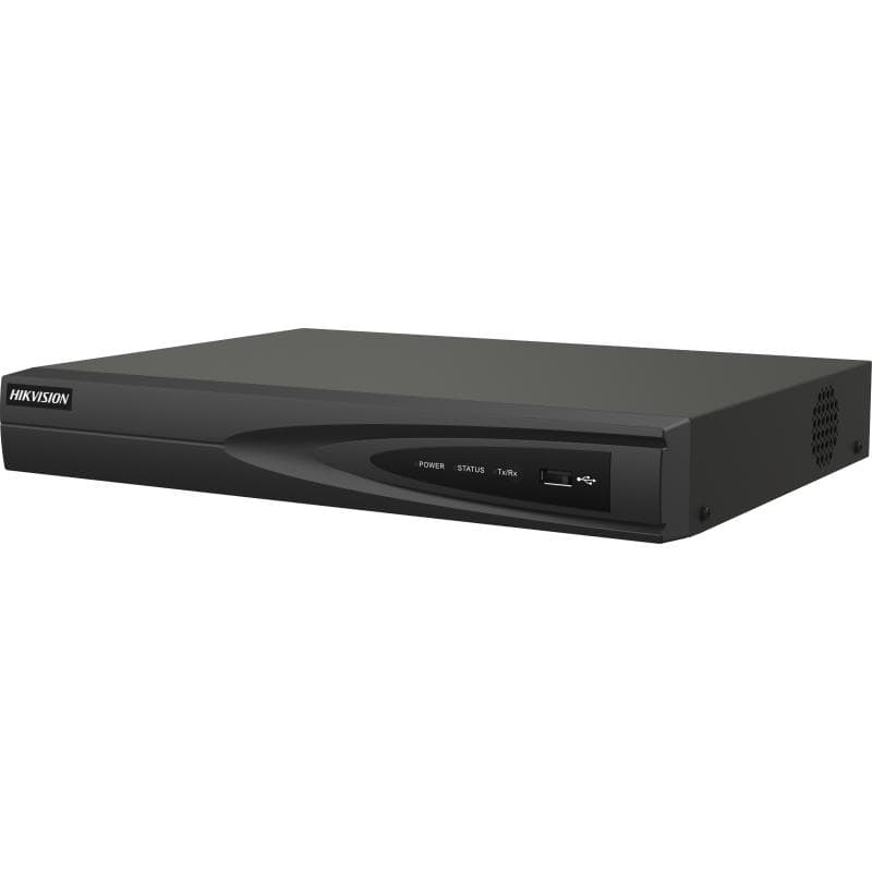 Hikvision DS-7608NI-K1/8P 8-ch 1U 8 PoE 4K NVR, Up to 8-ch IP camera inputs, Up to 80 Mbps incoming bandwidth, Human/Vehicle Analysis image