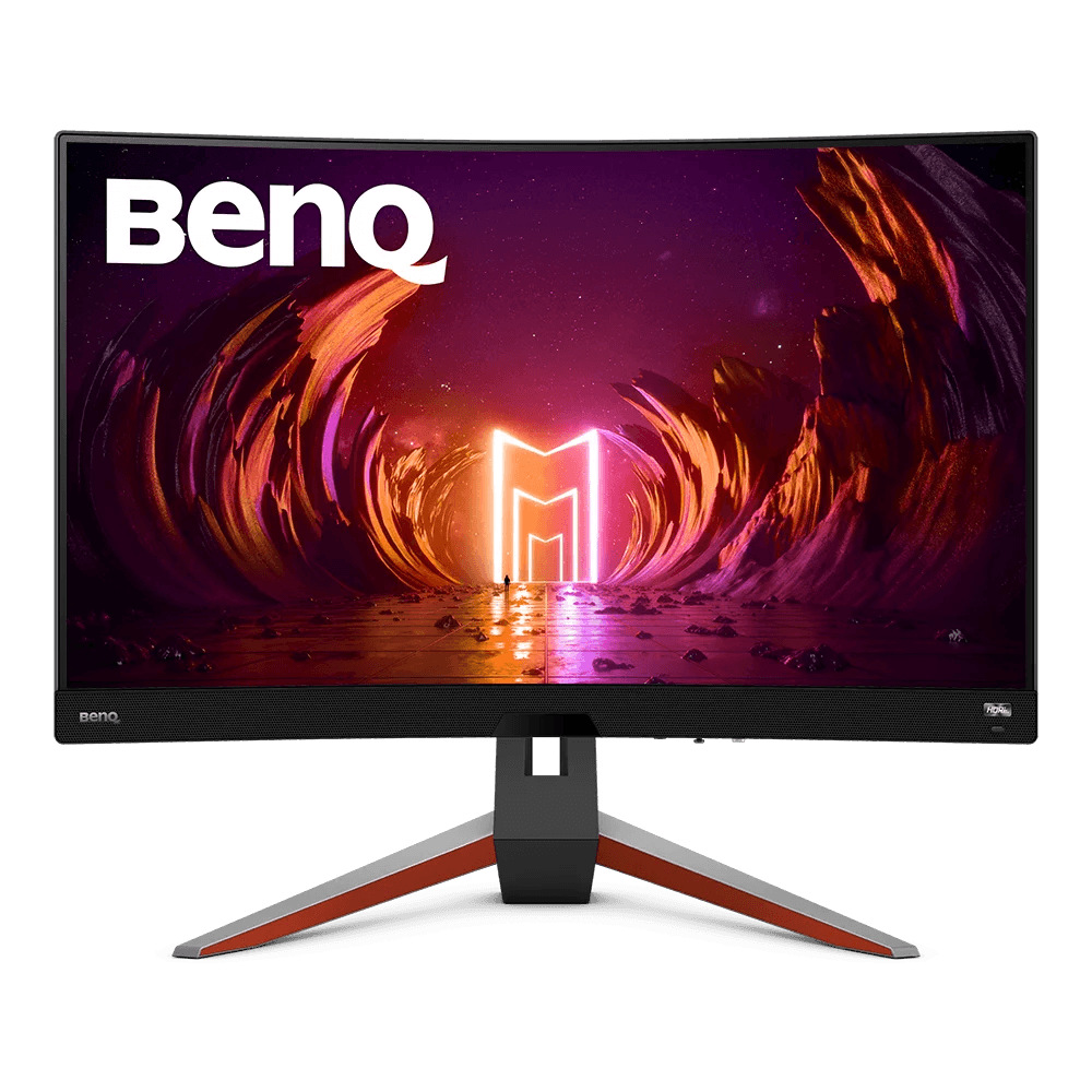 BenQ Mobiuz EX2710R 27'' 2K QHD 1000R Curved Monitor, 165Hz Refresh Rate, 1ms Response Time, 16:9 Aspect Ratio, HDRi, Dual Speakers + Subwoofer, AMD FreeSync, Tilt Adjustable Stand, HDMI, DP | EX2710R thumbnail 1