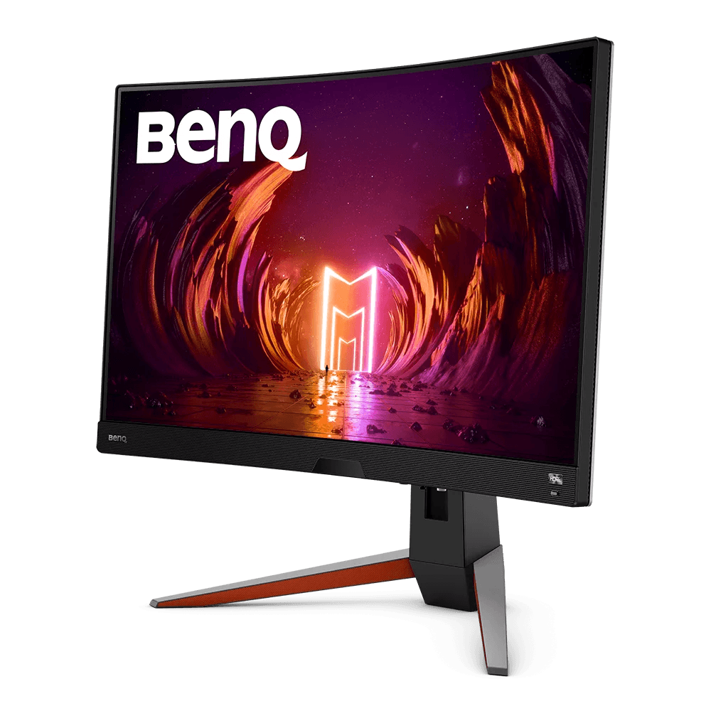 BenQ Mobiuz EX2710R 27'' 2K QHD 1000R Curved Monitor, 165Hz Refresh Rate, 1ms Response Time, 16:9 Aspect Ratio, HDRi, Dual Speakers + Subwoofer, AMD FreeSync, Tilt Adjustable Stand, HDMI, DP | EX2710R thumbnail 3