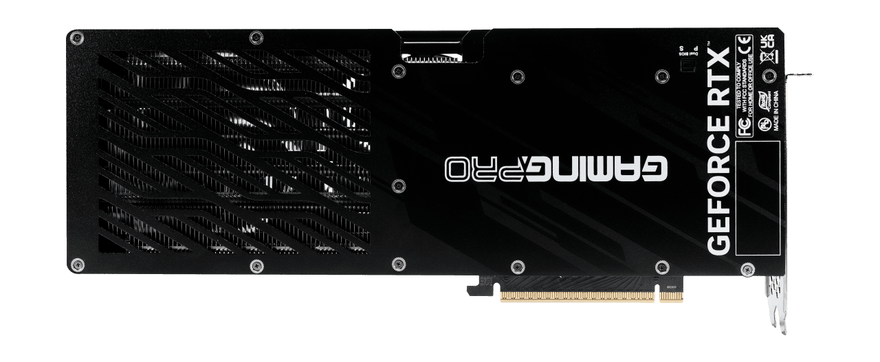 Palit GeForce RTX 5070 GamingPro OC 12 GB GDDR7 Graphic card, 192 bits 28 Gbps, 6144 CUDA Cores, 2572 MHz Boost Clock, NVIDIA Blackwell Architecture  | NE75070T19K9-GB2050A thumbnail 7