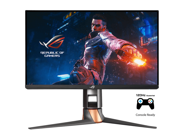 ASUS ROG Swift PG259QN 360Hz eSports G-SYNC 1 Gaming Monitor 24.5" FHD (1920 x 1080), , Fast IPS, 1 ms (GTG) 90LM05Q0-B01370 4718017819466 image