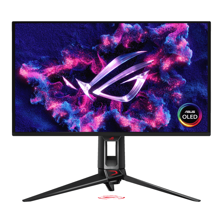 ASUS ROG Swift PG27UCDM Gaming Monitor, 27" QD-OLED Display, 4K UHD Resolution, 240Hz Refresh Rate, 0.03ms (GtG) Response Time, AMD FreeSync Premium Pro & NVIDIA G-SYNC, Black | 90LM0B30-B01971