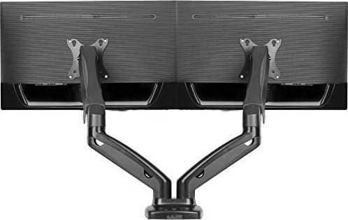 Skill Tech LCD stand, Dual-screen, two-screen desktop universal rotary lift bracket Dual Monitor, Full Motion Monitor Stand Desk Mount Supports 2 Screens | SH130-C024 thumbnail 4