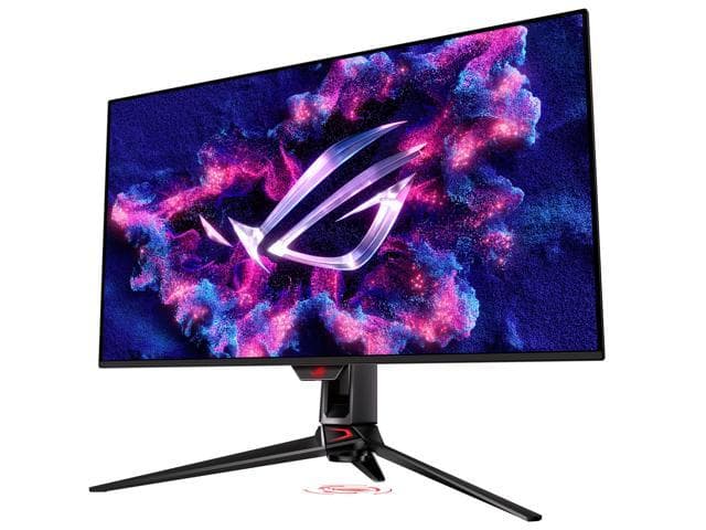 ASUS ROG Swift OLED PG32UCDM Gaming Monitor 31.5-inch 4K QD-OLED panel, 240Hz, 0.03ms (GTG), G-SYNC compatible, custom heatsink, graphene film, uniform brightness,99% DCI-P3, True 10-bit, 90W Type-C 90LM09T0-B01370 3YEAR WARRANTY thumbnail 4