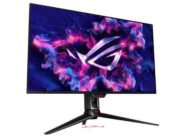 ASUS ROG Swift OLED PG32UCDM Gaming Monitor 31.5-inch 4K QD-OLED panel, 240Hz, 0.03ms (GTG), G-SYNC compatible, custom heatsink, graphene film, uniform brightness,99% DCI-P3, True 10-bit, 90W Type-C 90LM09T0-B01370 3YEAR WARRANTY thumbnail 3