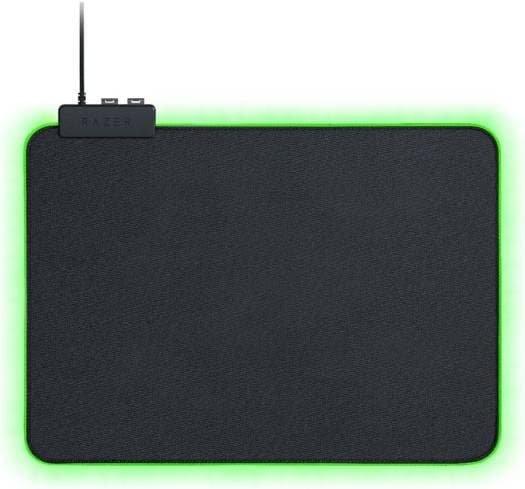 Razer Goliathus Chroma Mouse Mat, 355 x 255 x 3mm Dimension, Razer Chroma RGB, Micro-Textured Cloth Surface, Black | RZ02-02500100-R3M1 thumbnail 1