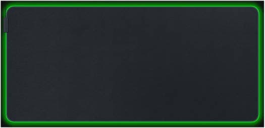 Razer Goliathus Chroma Gaming Mouse Mat, Micro Textured Cloth Surface, Large 3XL Size, Optimized For All Sensitivity Settings and Sensor, 3.5mm Thickness, 550W x 1200L mm, Black | RZ02-02500700-R3M1 thumbnail 1