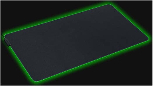 Razer Goliathus Chroma Gaming Mouse Mat, Micro Textured Cloth Surface, Large 3XL Size, Optimized For All Sensitivity Settings and Sensor, 3.5mm Thickness, 550W x 1200L mm, Black | RZ02-02500700-R3M1 thumbnail 5