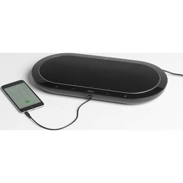 Jabra Speak 810 MS Wireless Bluetooth Speakerphone - Portable Conference Speaker with Superior Audio for Larger Conference Calls, Quick Set-Up - Certified for Microsoft Teams | 7810-109 thumbnail 2