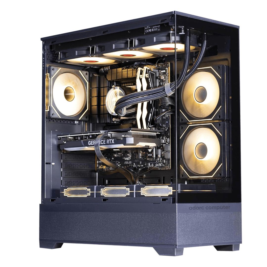 Ultra 7 X 5060Ti ASUS Powered Gaming PC, Core Ultra 7 265K, RTX 5060 Ti OC Edition,16GB, 32GB (2x16GB) DDR5, 2TB NVMe SSD, Liquid CPU Cooler, WiFi 7