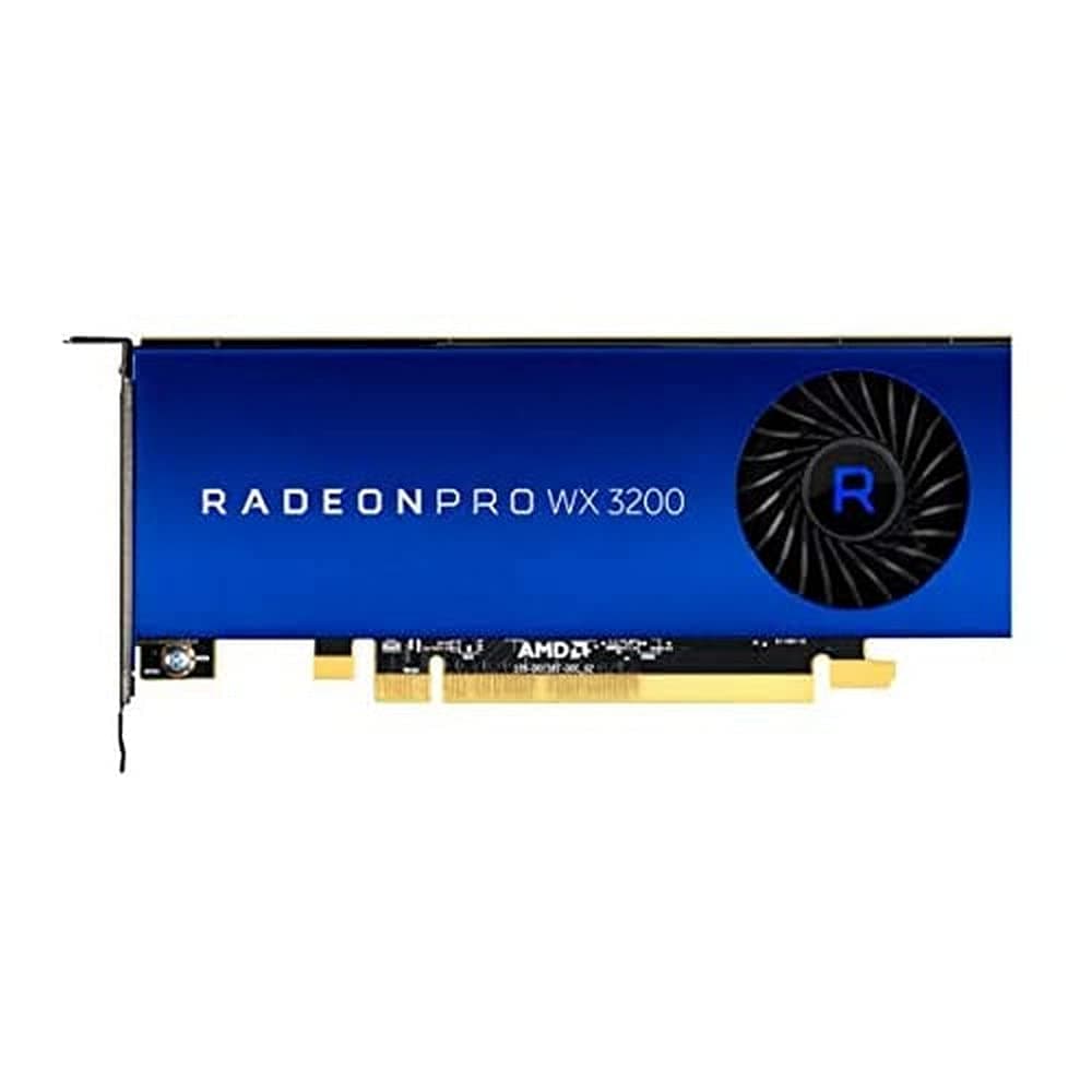 AMD Radeon Pro WX 3200 4GB GDDR5 Graphics Card with 4 Mini DP Ports | 100-506115