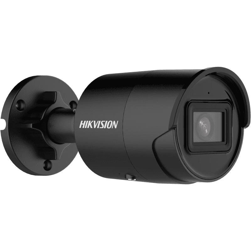 Hikvision DS-2CD2083G2-I(U) 8 MP AcuSense Fixed Bullet Network Camera, 	1/2.8" Progressive Scan CMOS, Fixed focal lens, 2.8, IR cut filter, H.265+, AI For Human and Vehicle Classification, -U: Built-in microphone for real-time audio security, IP67