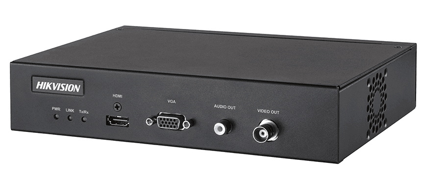 Hikvision DS-6901UDI 4K decoder Provides HDMI, VGA, and BNC output interfaces, Up to 4K (3840 ?? 2160@30Hz) via HDMI output interface, PS, RTP, TS, ES, HIK encapsulation formats, H.265+, Three encoding levels: baseline, main, and high-profile