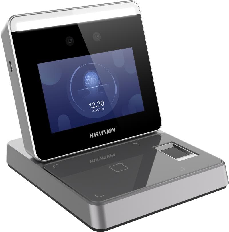 Hikvision DS-K1F600U-D6E-F Enrollment Station, 3.97-inch LCD touch screen for face enrollment, parameters configuration, live view, 2 MP wide-angle dual-lens