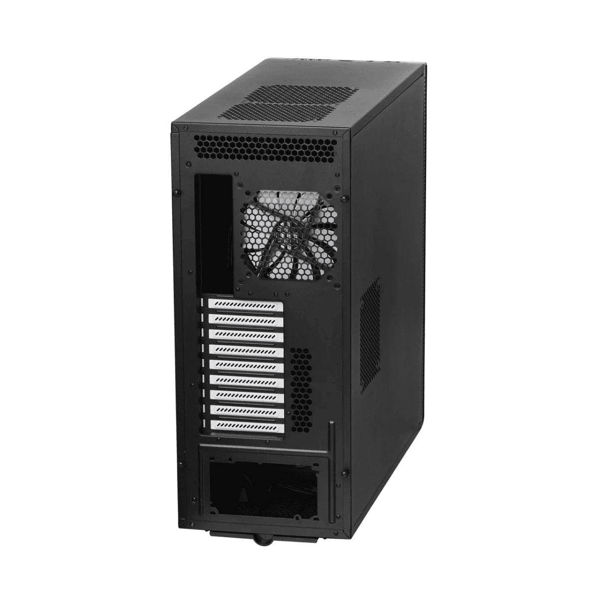 Fractal Define XL R2 Black Optimal Silent Computer Case, 8x 3.5" HDD / SSD Trays, 4x 5.25" Bays, Supports Upto Motherboard E-ATX & XL-ATX, GPU Max 330mm, Top Radiator 240mm or 280mm, Cable Routing Grommets | FD-CA-DEF-XL-R2-BL thumbnail 2