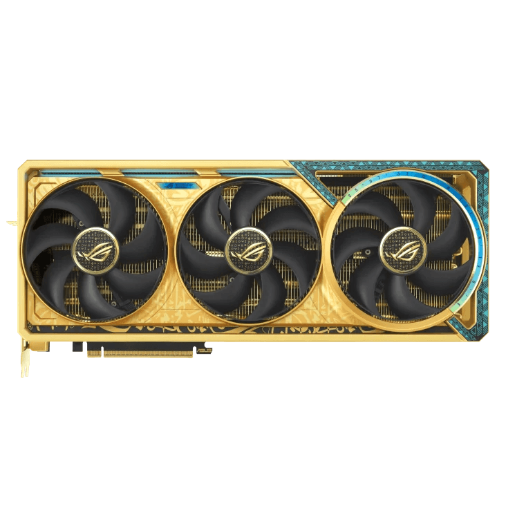 Asus ROG Astral GeForce RTX 5080 Dhahab CORE OC Edition 16GB GDDR7 OC EDITION 3 FAN | 90YV0LV6-M0NM00 thumbnail 6