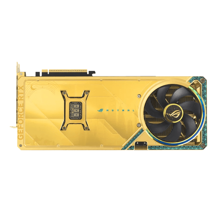 Asus ROG Astral GeForce RTX 5080 Dhahab CORE OC Edition 16GB GDDR7 OC EDITION 3 FAN | 90YV0LV6-M0NM00 thumbnail 5