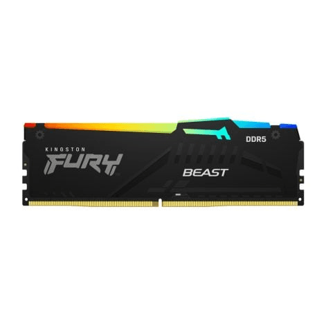 Kingston Fury 32GB DDR5-6000MTs single Memory 4G x 64-Bit  CL30 288-Pin DIMM, Intel XMP, Black | KF560C30BBA-32 