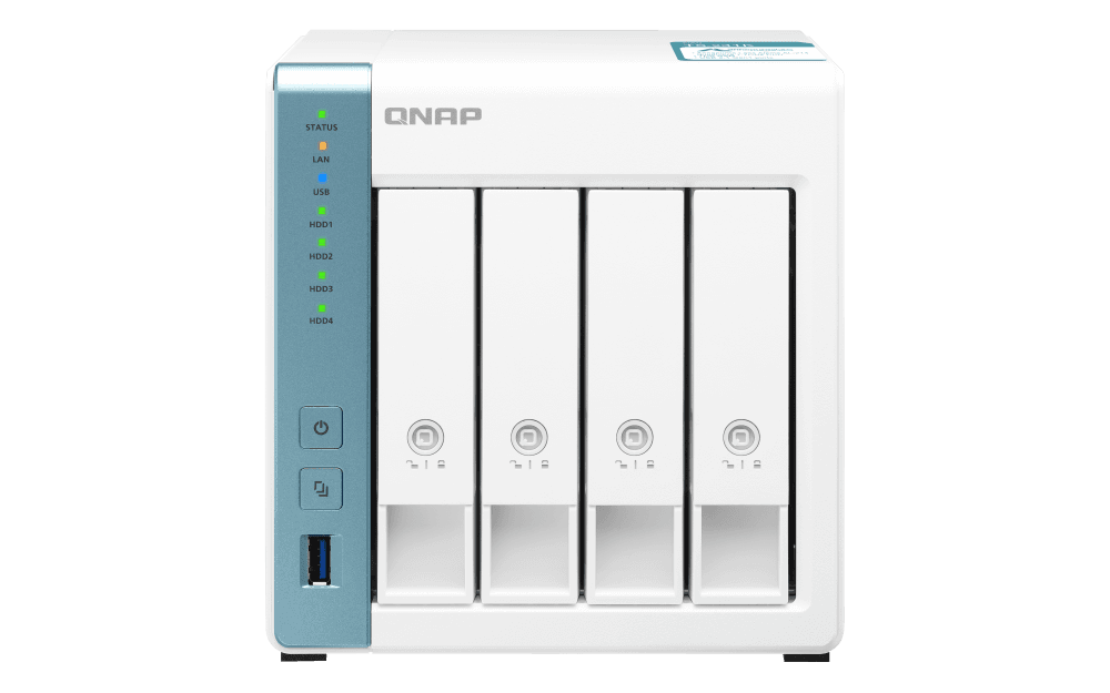 QNAP TS-431K NAS 4CORE 1.7GHZ/1GB RAM DD3/4X SATA/2X GBE/3X USB 3.2 GEN1/SNAPSHOTS | TS431K