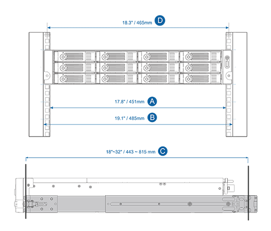QNAP B02 RAIL KIT, rail-b02, |EAN: 4712511127386, |UPC: 885022008698