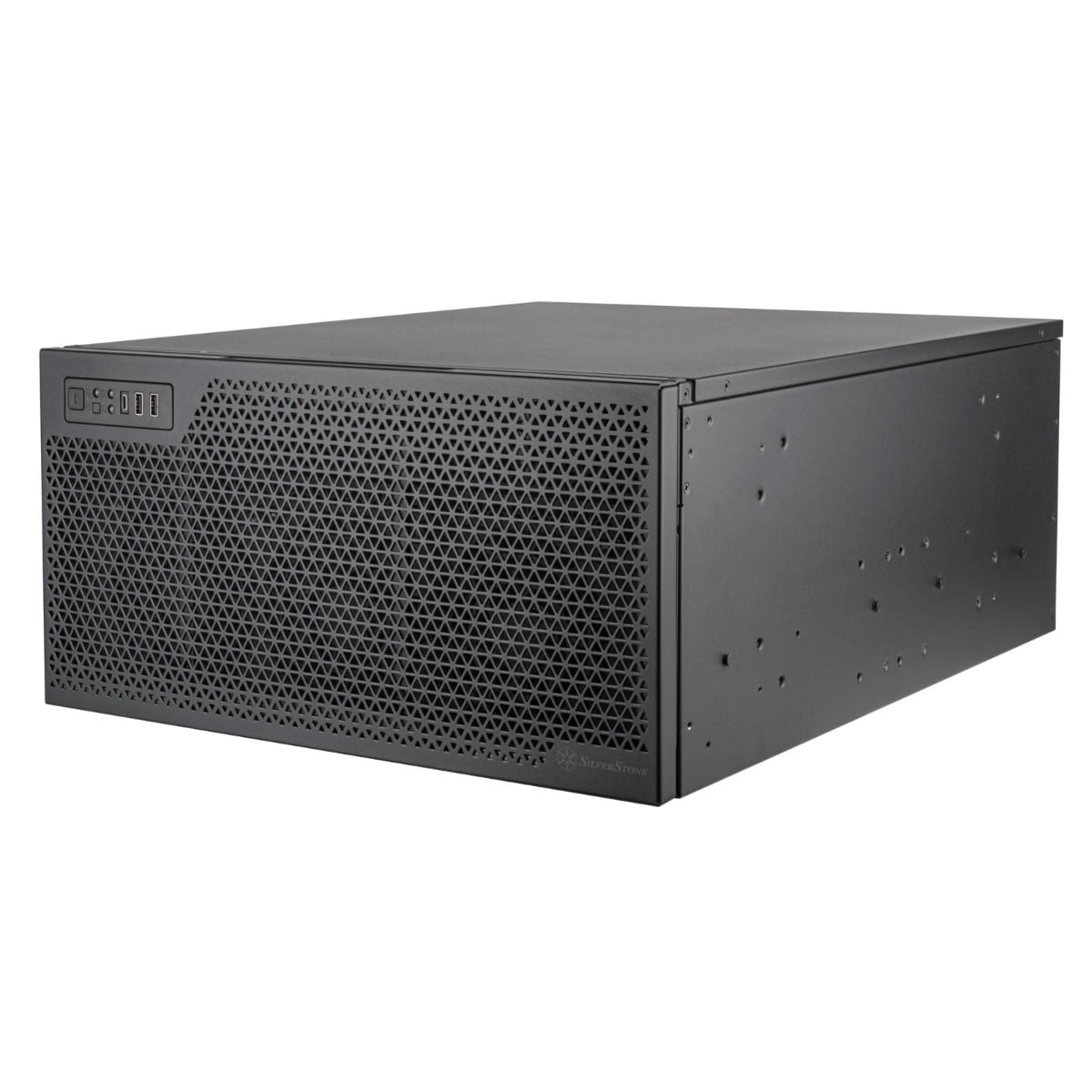 SilverStone Technology RM52 5U Rackmount Server Chassis with Dual 360mm Liquid Cooling Capability | SST-RM52 RACK MOUNT COMPUTER CASE  image