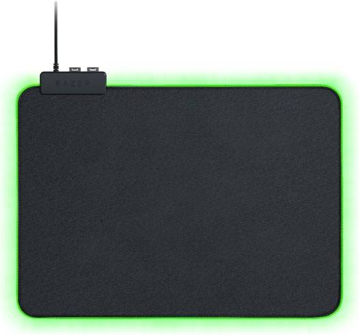 Razer Goliathus Chroma Mouse Mat, 355 x 255 x 3mm Dimension, Razer Chroma RGB, Micro-Textured Cloth Surface, Black | RZ02-02500100-R3M1 image