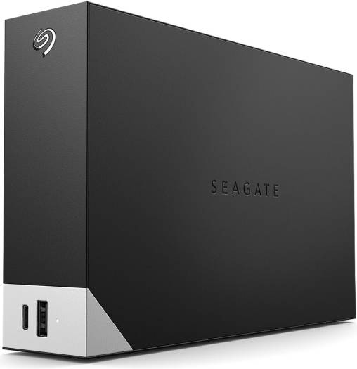Seagate One Touch 16TB Desktop Drive With Hub, External Hard Drive, USB-C and USB 3.0 Port, Compatible with Windows and Mac, Seagate Toolkit Backup Software Included, Black | STLC16000400 image