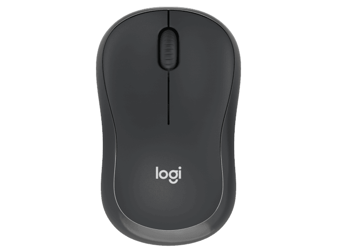 Logitech M240 Silent Bluetooth Mouse, Smooth Optical Tracking Sensor, 4000 DPI Resolution, Line-By-Line Scrolling, SilentTouch, Graphite | 910-007119 image